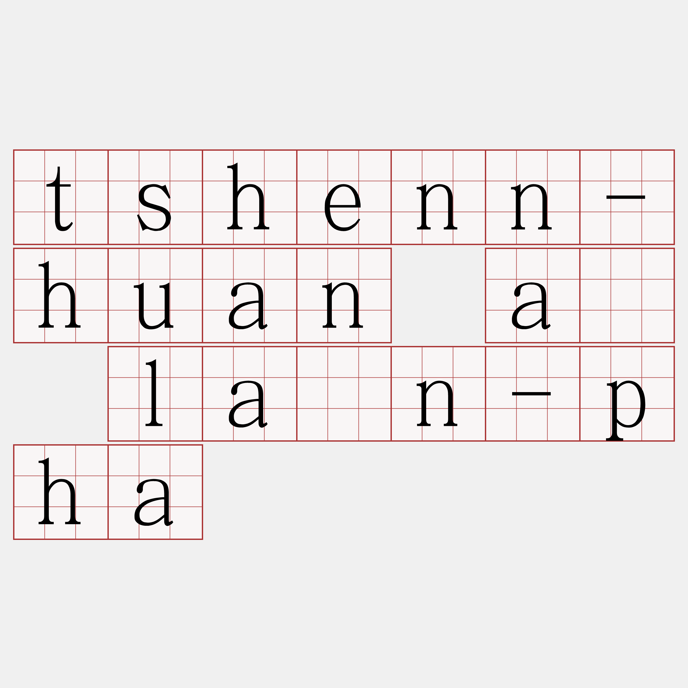 　tshenn-huan á lān-pha